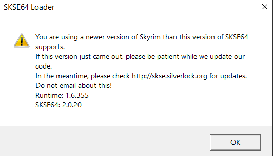SKSE download from steam doesnt work
