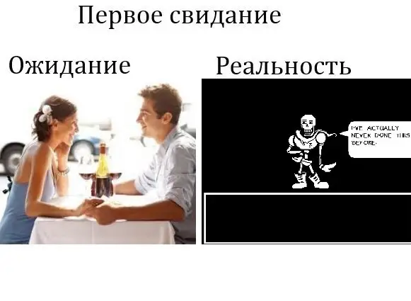 План на свидание с девушкой